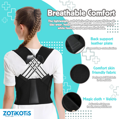 Adjustable Back Posture Corrector Belt-Material