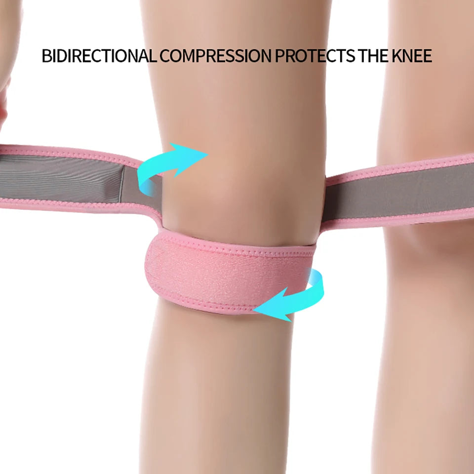 Dual Patella Knee Strap Brace Support For Running
